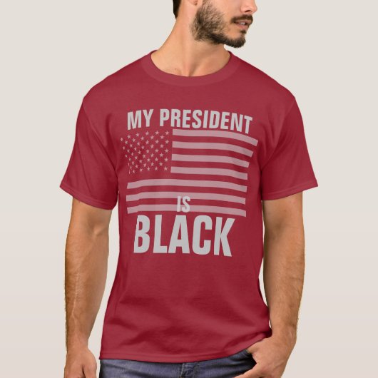 Mijn President is zwart T-shirt (Voorkant)