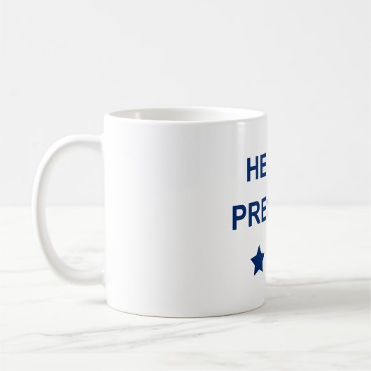 Mijn president koffiemok (Links)