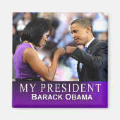 Mijn President Magnet (vuistslag) (Voorkant)