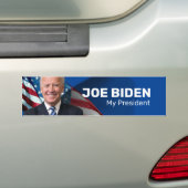 Mijn President verbreden Bumpersticker (Op auto)