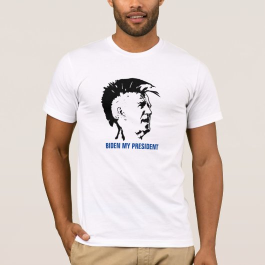 Mijn President verbreden T-shirt (Voorkant)