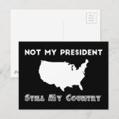 Mijn President weerstand nog steeds in mijn land t Briefkaart (Voorkant / Achterkant)