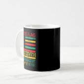 Mijn Pride Flag Juneteenth is mijn Onafhankelijkhe Koffiemok (Voorkant links)