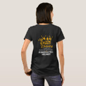 Mijn prins brandweervrouw t-shirt (Achterkant volledig)