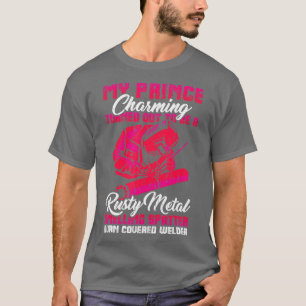 Mijn Prins Charming is een verzorger van de begraf T-shirt