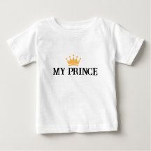 Mijn Prins ontwerp baby T-shirt