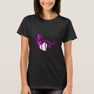 Mijn prinses draagt Cleats Softball Player T-shirt
