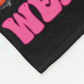 Mijn prinses draagt cleats voetbalmoeder moederdag fleece deken (Hoek)