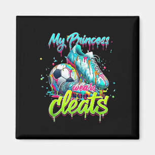 Mijn prinses draagt voetbalschoenen druppelende vo magneet