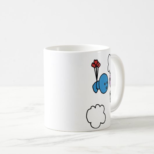 Mijn prinses, ik heb je Mok gemist. (Voorkant rechts)