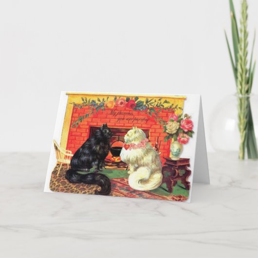 Mijn prinses jij bent Purrfect Valentijnsdag Kaart (Voorkant)