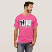 Mijn Probleem Mijn Pictogram Mam Pap Constructies T-shirt (Voorkant volledig)