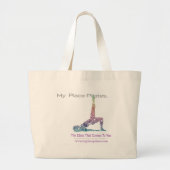 Mijn proefbaan grote tote bag (Voorkant)