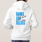 Mijn provider - Wit Hoodie (Achterkant)