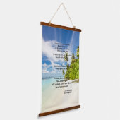 'Mijn Psalm' Tapijt Hangend Wandkleed (Gebogen)