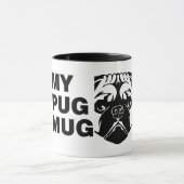 Mijn Pug Coffee Mok (Midden)