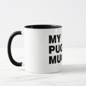 Mijn Pug Coffee Mok (Links)