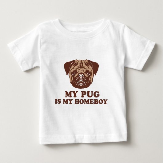 Mijn pug is mijn Homeboy (Voorkant)