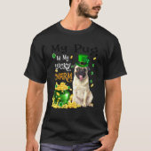 Mijn pug is mijn luie klusse luidop-dog-patricks d t-shirt (Voorkant)
