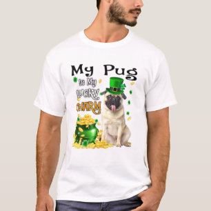 Mijn pug is mijn luie klusse luidop-dog-patricks d t-shirt