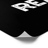 Mijn puns zijn echt geweldig grappig, donker bont. poster (Hoek)