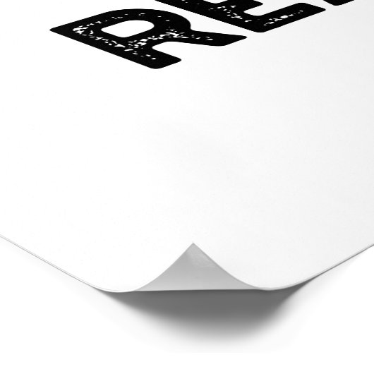 Mijn puns zijn echt grappige dierenbonen. poster (Hoek)