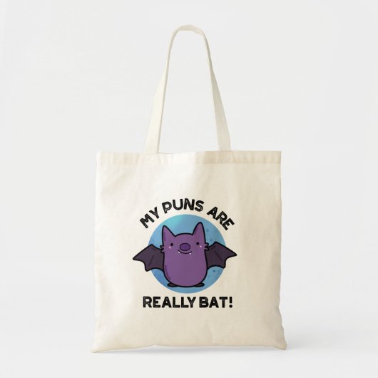 Mijn puns zijn echt grappige dierenbonen. tote bag (Voorkant)
