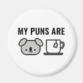 Mijn puns zijn magneet (Voorkant)