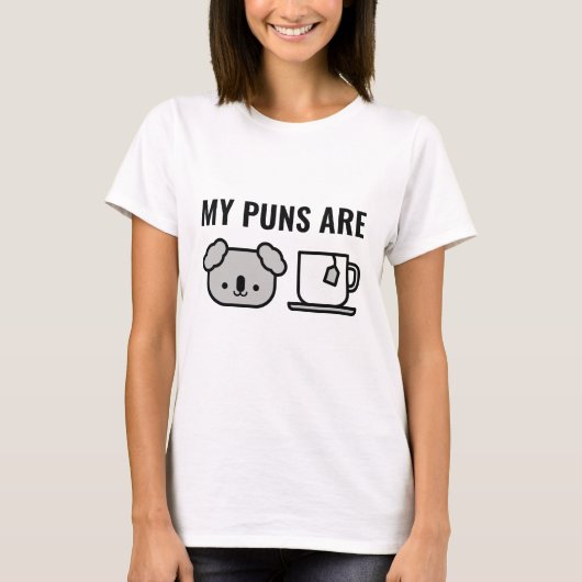 Mijn puns zijn t-shirt (Voorkant)