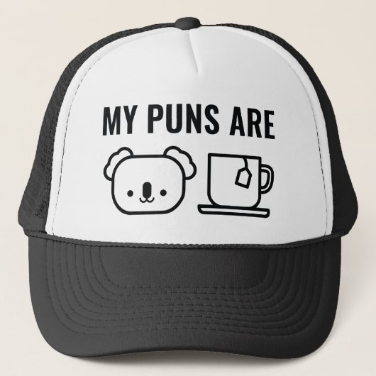 Mijn puns zijn trucker pet (Voorkant)