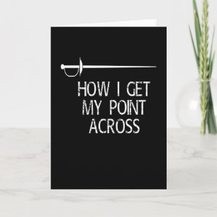 Mijn puntenafsluiter Epee Fencing Kaart