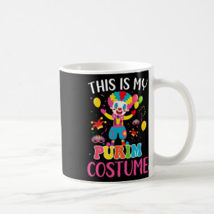 Mijn Purim kostuum Mardi Gras Clown Grappige Parad Koffiemok