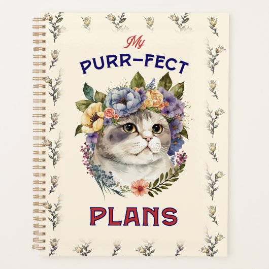 Mijn purr-fect plannen planner (Voorkant)
