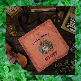 Mijn purr-fect spul tote bag