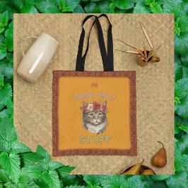Mijn purr-fect spul tote bag