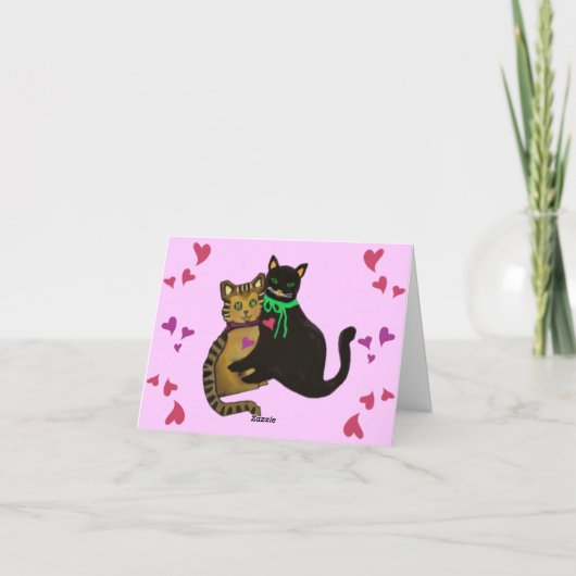 Mijn Purrfect Valentijn Kaart (Achterkant)