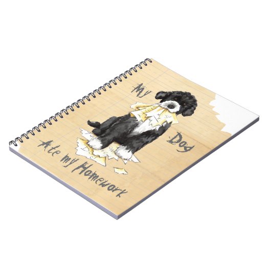 Mijn PWD Ate Mijn Homework Notitieboek (Linkerzijde)