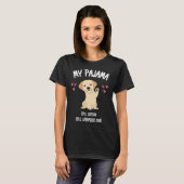 Mijn pyjama - 10% katoen, 90% labrador haar t-shirt (Voorkant volledig)