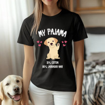 Mijn pyjama - 10% katoen, 90% labrador haar