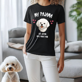 Mijn pyjama - 10% katoen, 90% poedelhaar t-shirt