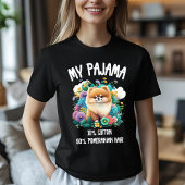 Mijn pyjama Pommerse kunst T-shirt