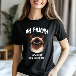 Mijn pyjama siamese kat t-shirt