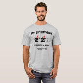 Mijn Quarantine Birthday! T-shirt (Voorkant volledig)