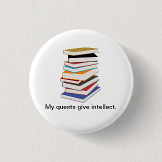 Mijn Quests geven Intellect Ronde Button 3,2 Cm