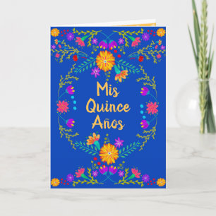 Mijn Quince Anos Mexicaans Koningsblauw Quinceaner