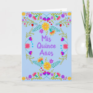 Mijn Quince Anos Mexicaans Lichtblauw Quinceanera