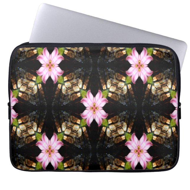 Mijn raam van Narcissus. Laptop Sleeve (Voorkant)