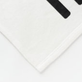 Mijn racket krijgt meer actie dan ik doe Funny Bad Fleece Deken (Hoek)