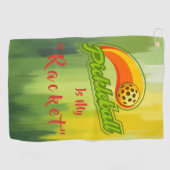 “Mijn Racket” Pickleball Handdoek (Horizontaal)