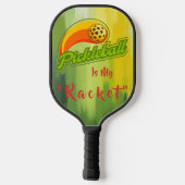 “Mijn Racket” Pickleball Paddle (Achterkant)